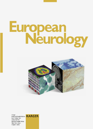 Cover European Neurology - design before 2021