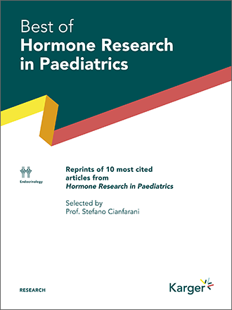 Cover Best of Hormone Research in Paediatrics