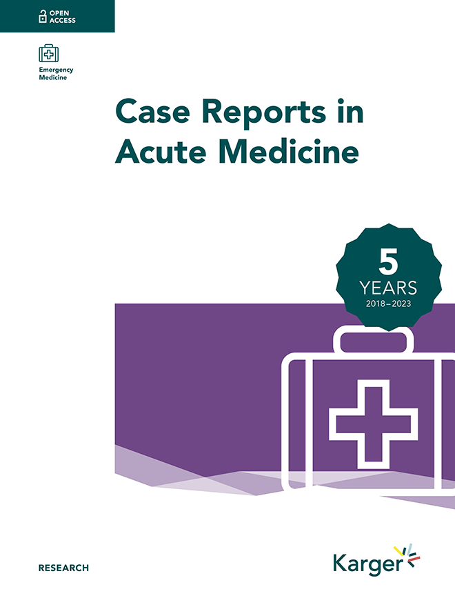 Cover: Case Reports in Acute Medicine