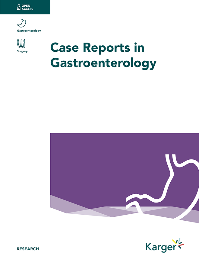 Cover: Case Reports in Gastroenterology