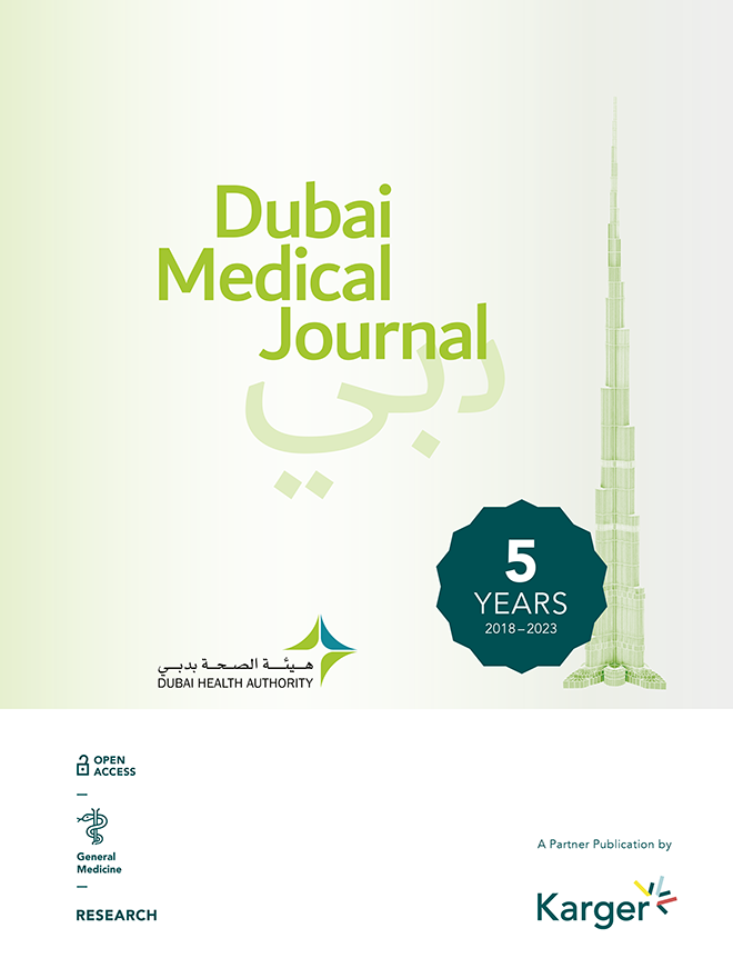 Cover Dubai Medical Journal