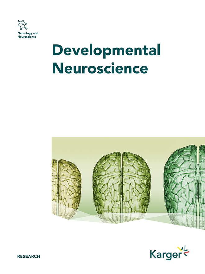 Cover Developmental Neuroscience
