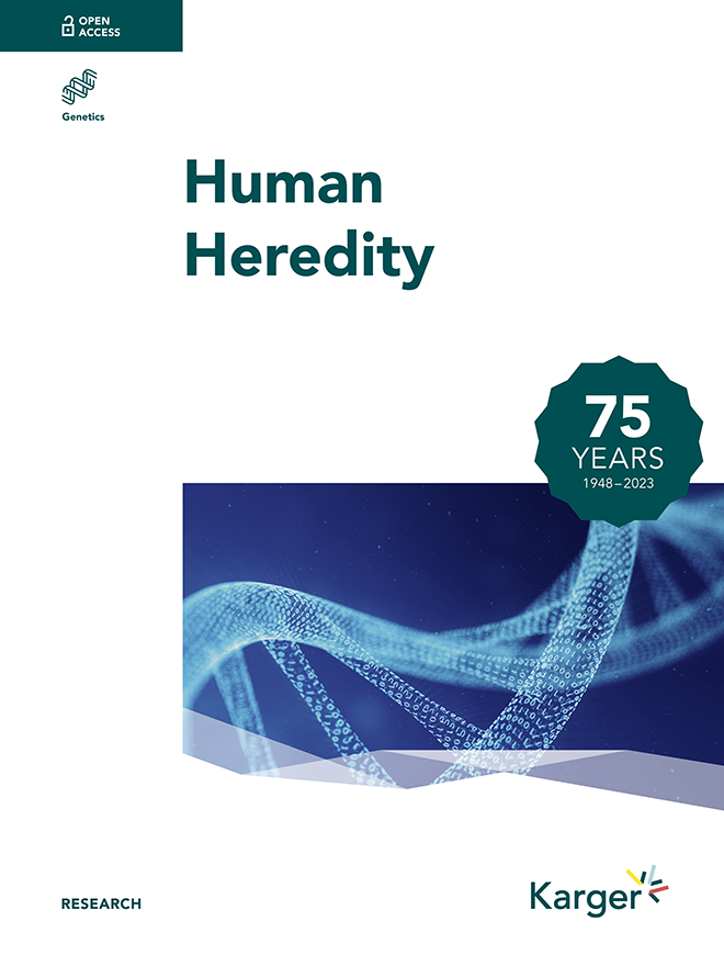 Cover Human Heredity