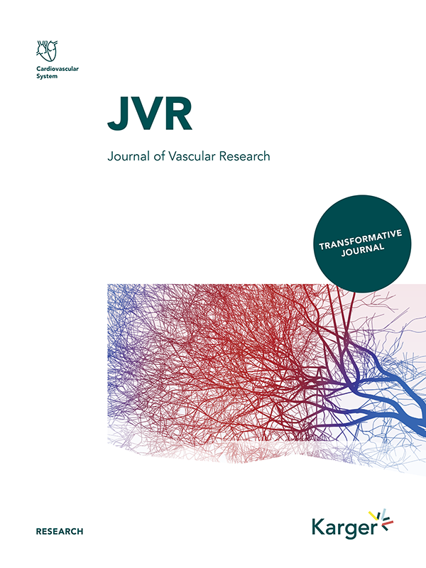 Cover: Journal of Vascular Research