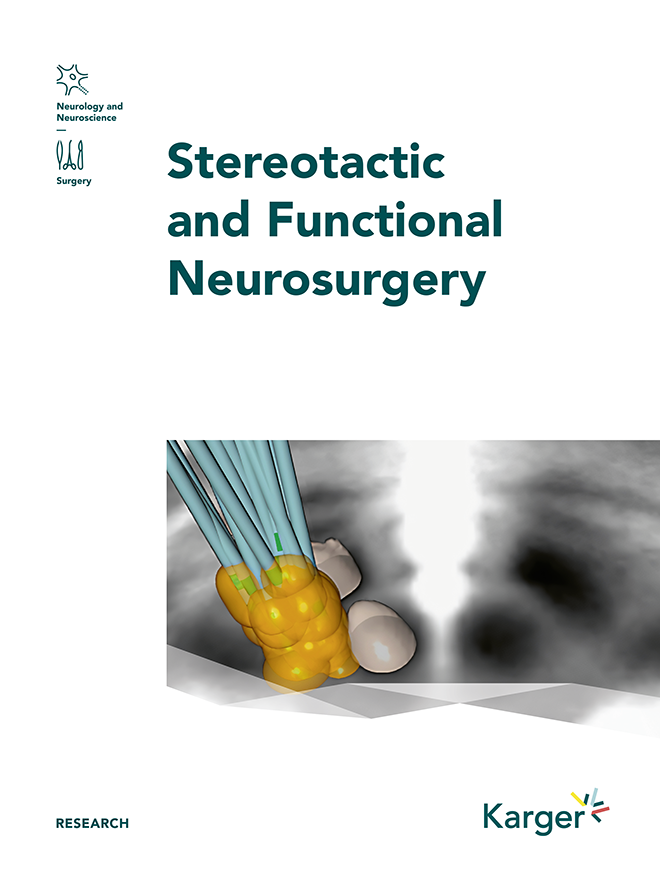 Cover Stereotactic and Functional Neurosurgery